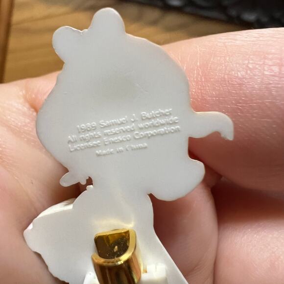 Vintage Lot Precious Moments Brooch Lapel Pins Summer's Joy Voice Of Spring - Picture 5 of 12